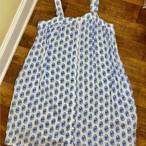 Lake Hamptons Nightgown in Blue Batik size Large